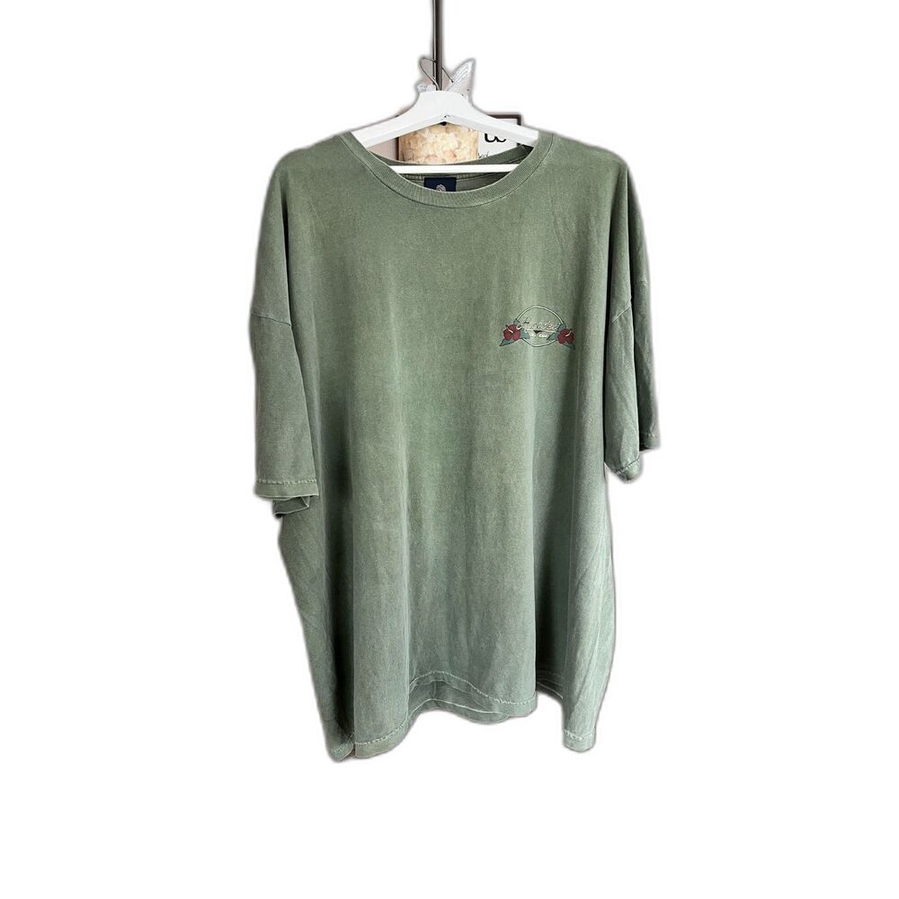 Three Boards Classic Logo Tee-Emerald Size XXL